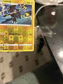 Fusion Strike Luxray Reverse Holo Rare 93/264 Pokemon TCG Card NM - Image 2