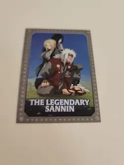 NARUTO~#176~TOPPS ANIMAX~ OFFICIAL CARD~THE LEGENDARY SANNIN~ (Q-5) - Image 1