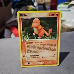 Ditto (Charmander) Pokemon TCG EX Delta Species Common Card #61/113 - Image 1