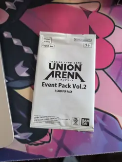 Union Arena Event Pack Vol. 2 Tournament Promo Prize Sealed Card - Image 1