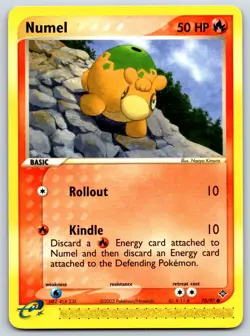 Numel - Dragon 70/97 e-Reader Pokemon Card NM - Image 1