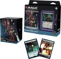 MTG - Universes Beyond: Warhammer 40K Necron Dynasties Commander Deck New - Image 1
