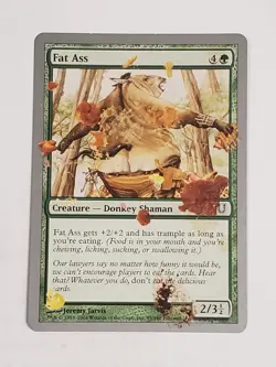 MTG Fat Ass (Unhinged/Green/C) - BGM - Image 1