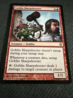 Goblin Sharpshooter - NM - Commander 2013 Regular MTG Magic The Gathering - Image 4