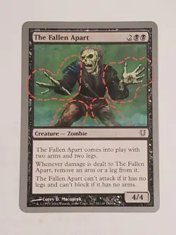 MTG The Fallen Apart (Unhinged/Black/C) - BGM - Image 1