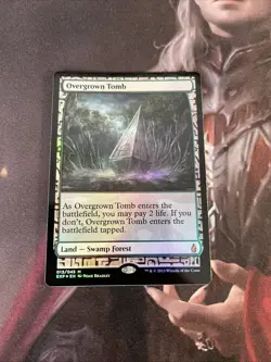 MtG Overgrown Tomb - NM Foil - Zendikar Expeditions - Image 1