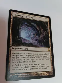 1x MTG Gemstone Caverns (274/301) Time Spiral LP Commander Modern Legacy - Image 2