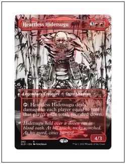 1x Heartless Hidetsugu, Secret Lair, Magic, MTG NM - Image 1