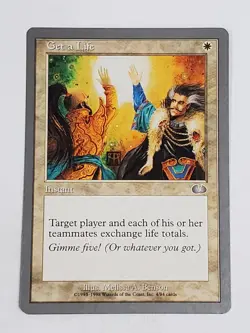 MTG Get a Life (Unglued/White/U) - BGM - Image 1