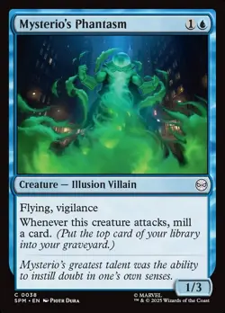 MTG Spider-Man *FOIL* C Mysterio's Phantasm #0038 - Image 1