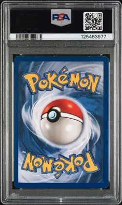 1999 POKEMON GAME YELLOW CHEEKS #58 PIKACHU PSA 7 - Image 2