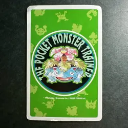 S2664 Golbat 3 of Spades Green Venusaur Deck Playing Poker Card Pokemon - Image 2