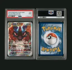 Lucario Vstar SWSH 291 PSA 9 2023 Pokemon Crown Zenith ETB Promo - Image 3
