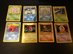 Lot Of 8 Less Common Vintage Non-Holo Pokemon Cards - Includes Jynx - NICE! - Image 1