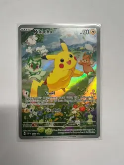Pokemon Pikachu (88/286) Scarlet & Violet Black Star Promos LP HOLO - Image 1