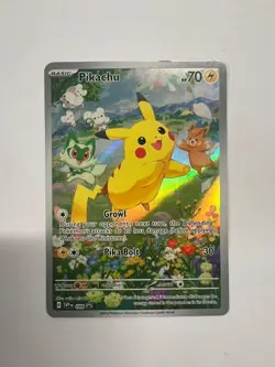 Pokemon Pikachu (88/286) Scarlet & Violet Black Star Promos LP HOLO - Image 2