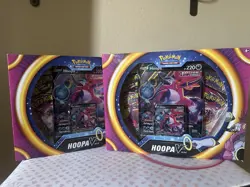 2x Pokemon TCG Hoopa V Box Sealed (Evolving Skies, Fusion Strike, Vivid Voltage) - Image 1