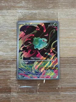 Bulbasaur 133/132 Pokemon Mega Evolution Illustration Rare Stamped - Image 1