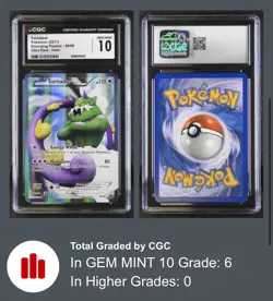 🌪Rare POP 6! CGC 10 GEM Tornadus 98/98 Emerging Powers Holo Pokemon (PSA) - Image 3