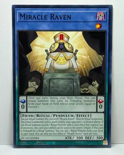 Miracle Raven Common DUAD-EN084 Duelist's Advance NM YuGiOh - Image 1