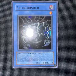 Relinquished DB1-EN015 Dark Beginning 1 Unlimited LP Super Rare Yugioh - Image 2