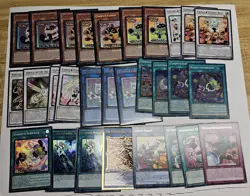 yugioh yummy deck/sky striker core 29 cards total Lightly Played-MP - Image 1