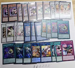 yugioh yummy deck/sky striker core 29 cards total Lightly Played-MP - Image 2