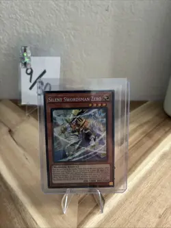 Yugioh Silent Swordsman Zero MP25-EN059 1st Edition Prismatic Secret Rare NM - Image 1