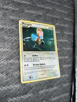 Pokemon Card Porygon HGSS22 Exc Black Star Promo Holo Rare Nintendo 2010 - Image 3