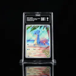 Pokemon TCG Destined Rivals Misty's Lapras Card 194/182 Mint Condition TAG 9 - Image 1