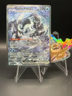 Pokemon TCG Chien-Pao EX Paldea Evolved Special Illustration Rare Card 261/193 - Image 1