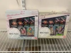 One Piece Trading Card Game: Illustration Box Volume 1 & 2 SEALED & FAST SHIP - Image 1