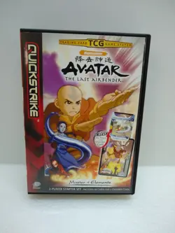 Avatar The Last Airbender Quickstrike Trading Card Game 2 Player Starter Set TCG - Image 1