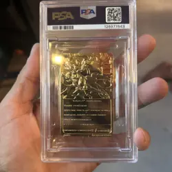1999 Pokemon Burger King 23 K Gold Plated Charizard Card PSA 7 - Image 3
