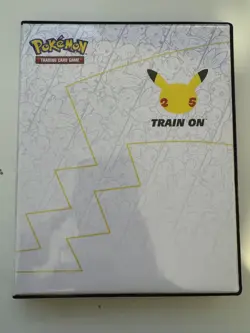 Pokemon 25th Anniversary Jumbo Card Binder and 22 Jumbo Cards - Image 1
