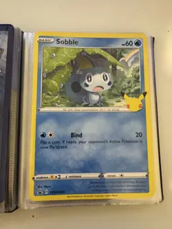 Pokemon 25th Anniversary Jumbo Card Binder and 22 Jumbo Cards - Image 5