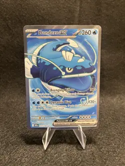 Dondozo EX 211/182 Destined Rivals Full Art Ultra Rare Holo Pokemon TCG Card - Image 1