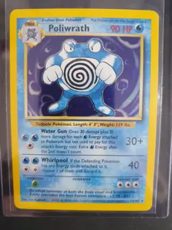 Poliwrath 13/102 Holo - Base Set 1 - Pokemon Card - Excellent Condition - Image 1