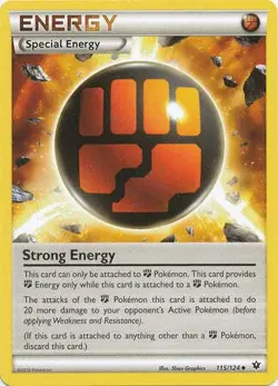 Strong Energy 115/124 Uncommon - Pokemon XY Fates Collide Card - Image 1
