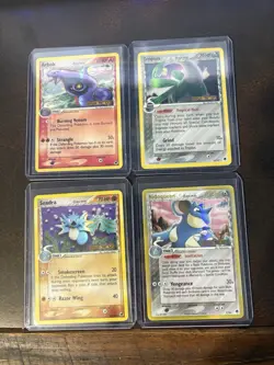 Dragon Frontier Reverse Holo Stamped Lot of 4 Pokemon Cards - Image 1