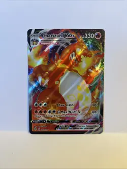 Pokemon TCG Charizard VMAX Darkness Ablaze Holo Ultra Rare Card 020/189 NM - Image 5