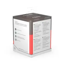 Ultimate Guard Boulder Synergy 100+ Black Red Standard Size Deck Case Card Box - Image 2