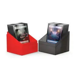 Ultimate Guard Boulder Synergy 100+ Black Red Standard Size Deck Case Card Box - Image 5