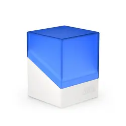 Ultimate Guard Boulder Synergy 100+ Blue White Standard Size Deck Case Card Box - Image 2