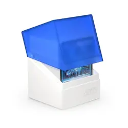 Ultimate Guard Boulder Synergy 100+ Blue White Standard Size Deck Case Card Box - Image 3