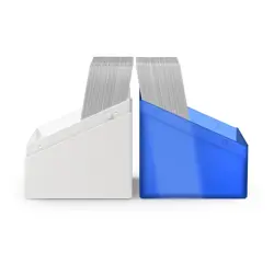 Ultimate Guard Boulder Synergy 100+ Blue White Standard Size Deck Case Card Box - Image 5