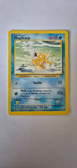 Pokemon Card WOTC: Magikarp 35/102 - 1st Edition #129 - Image 1