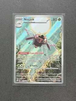 Ninjask 137/132 Pokemon Card Illustration Rare Mega Evolutions - Image 1