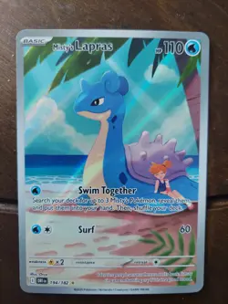 2025 Misty's Lapras 194/182 Destined Rivals Illustration Rare Pokemon Card LP - Image 1