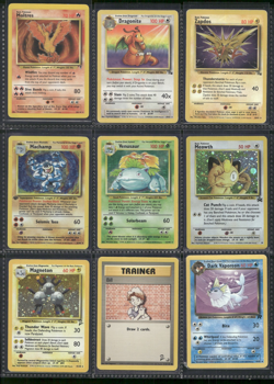 Vtg Pokemon Card Collection Lot Base Set 1st Editions Promos Binder Holos WOTC - Image 1